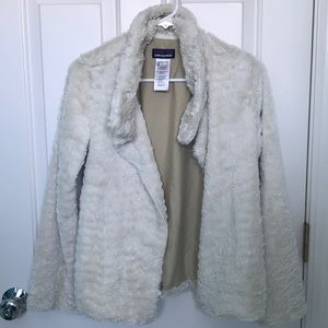 PATAGONIA Shearling Zip-Up Jacket